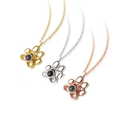 Colar Patinha - Foto Personalizável