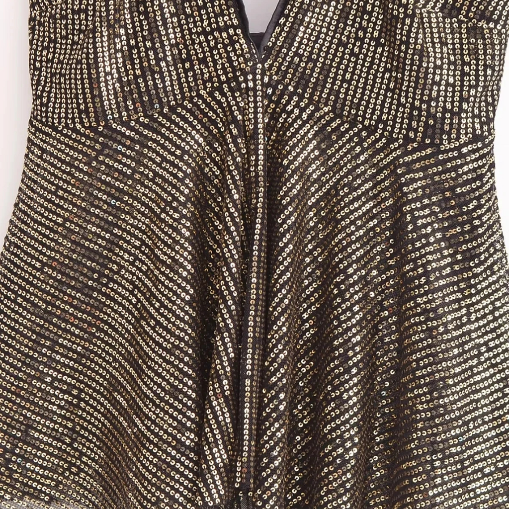 Blusa Paetizada Moonlight Noir