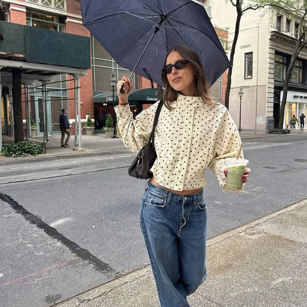 Blusa Poá Parisienne