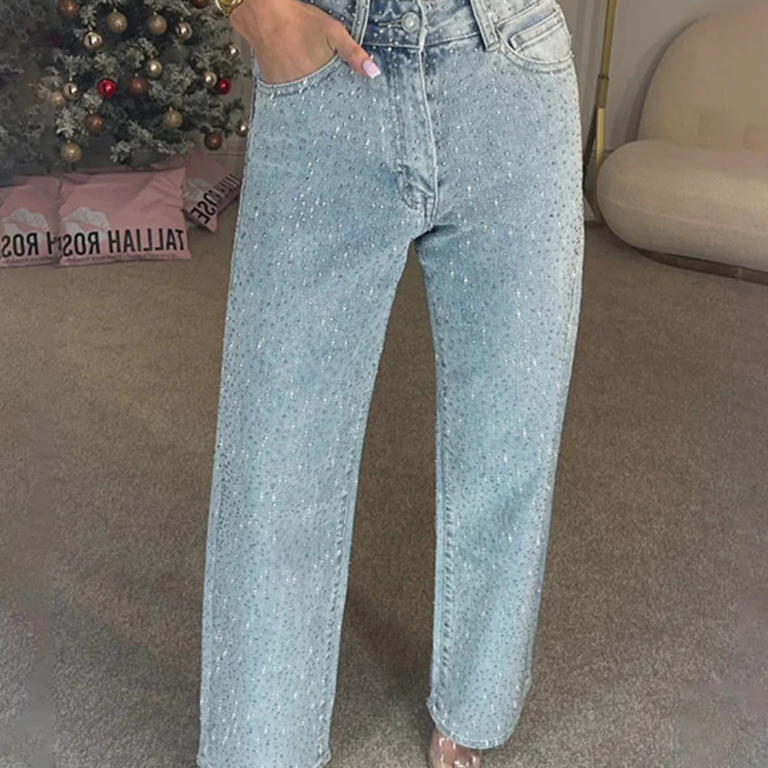 Calça Jeans Brilho Stardust