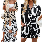 Conjunto Feminino Duas Peças Estampado