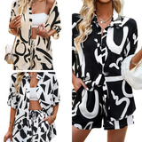 Conjunto Feminino Duas Peças Estampado