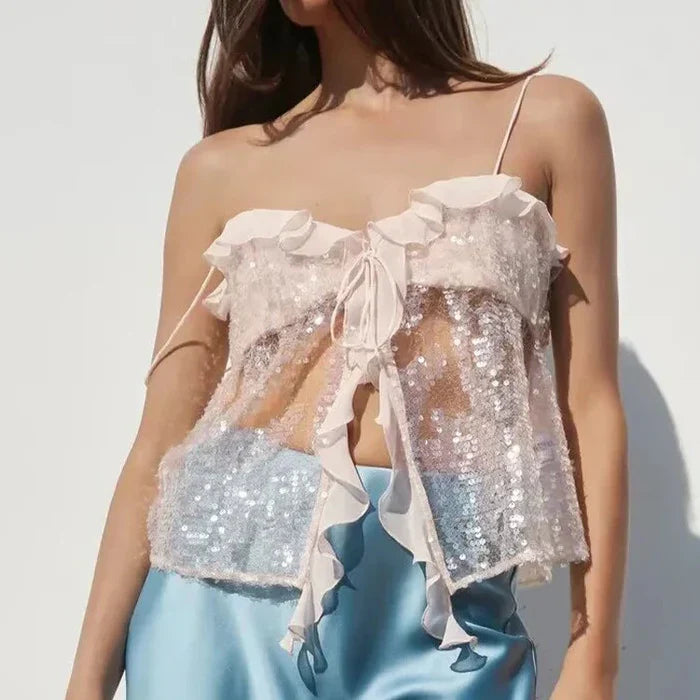 Blusa Paetê Lumière