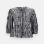 Bata Amarração Xadrez Lírio