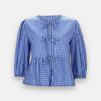 Bata Amarração Xadrez Lírio