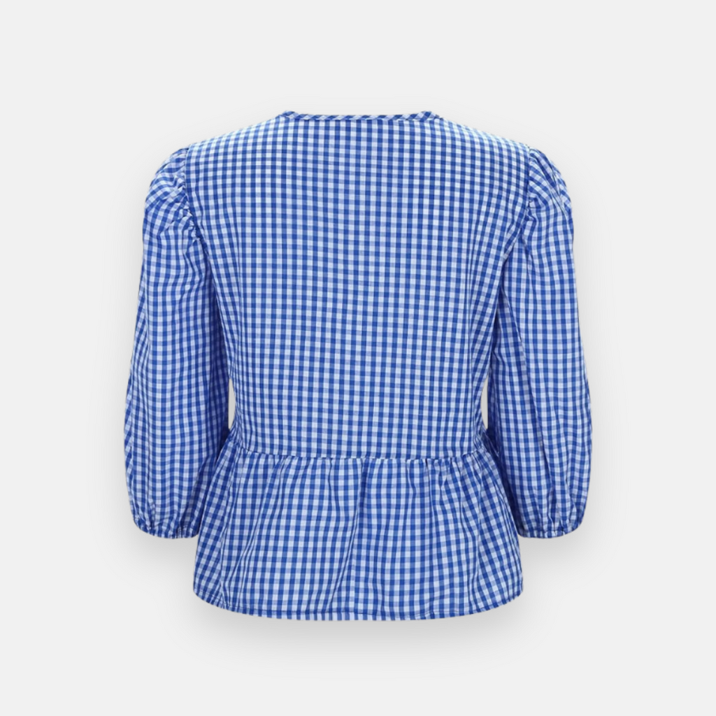 Bata Amarração Xadrez Lírio