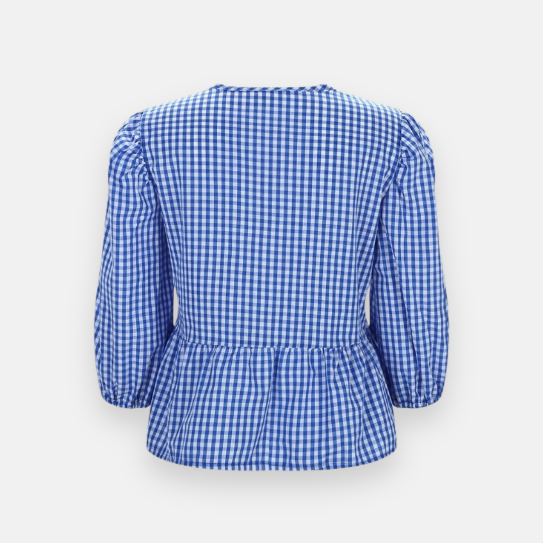 Bata Amarração Xadrez Lírio