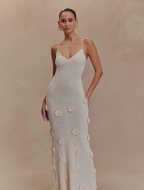 Vestido Longo em Crochê Milena