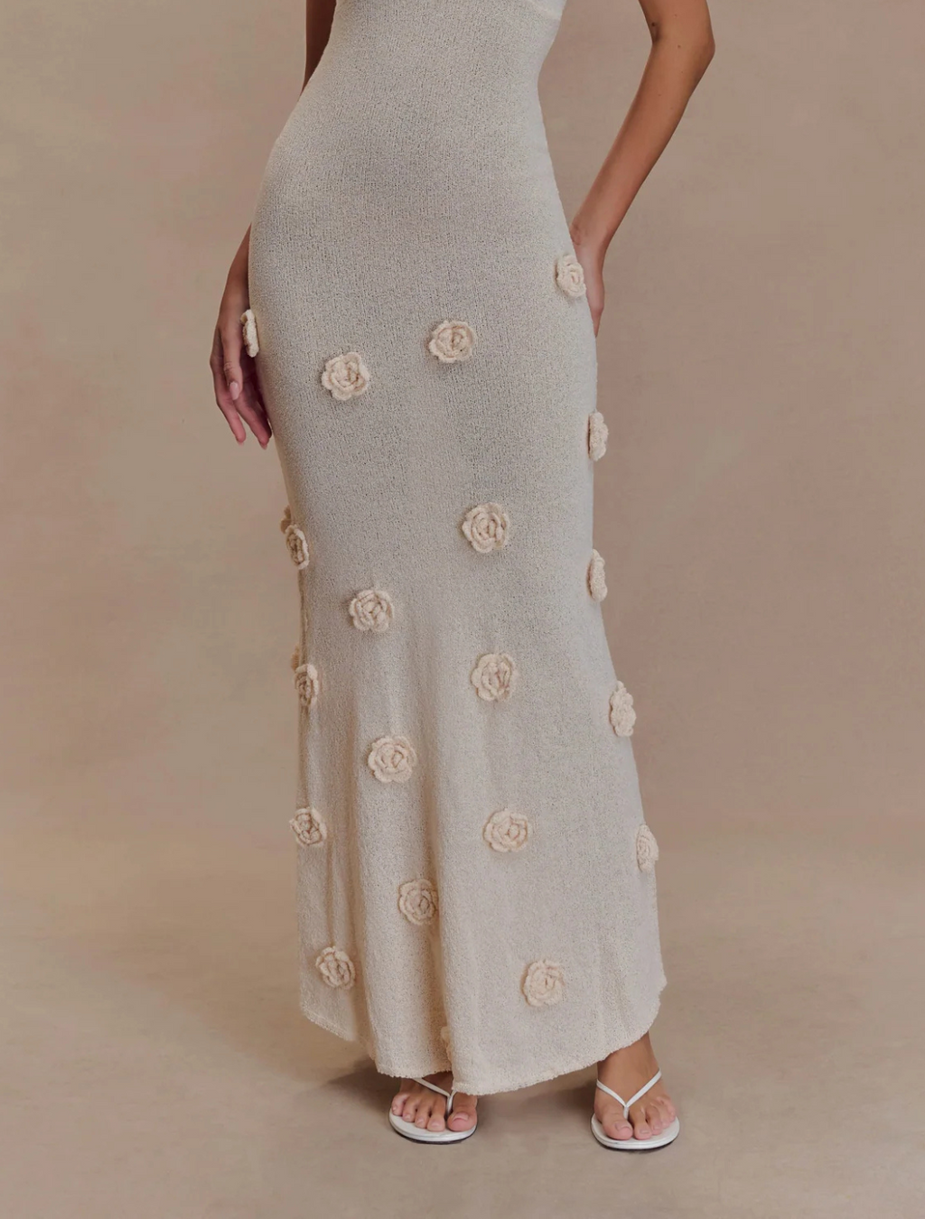 Vestido Longo em Crochê Milena