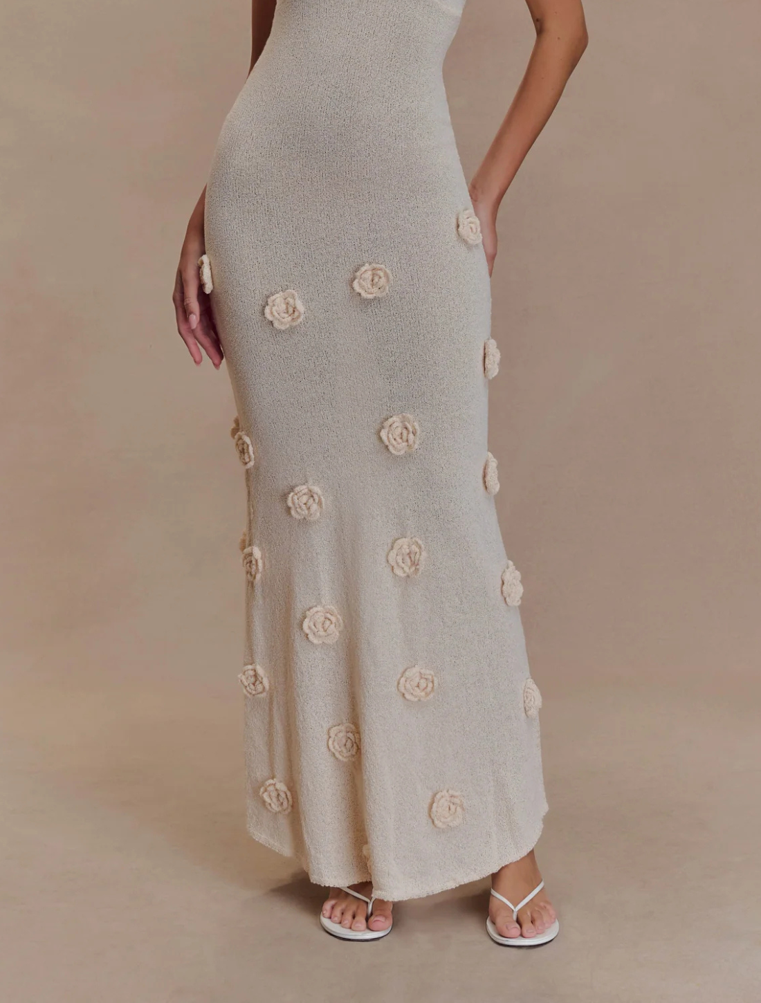 Vestido Longo em Crochê Milena