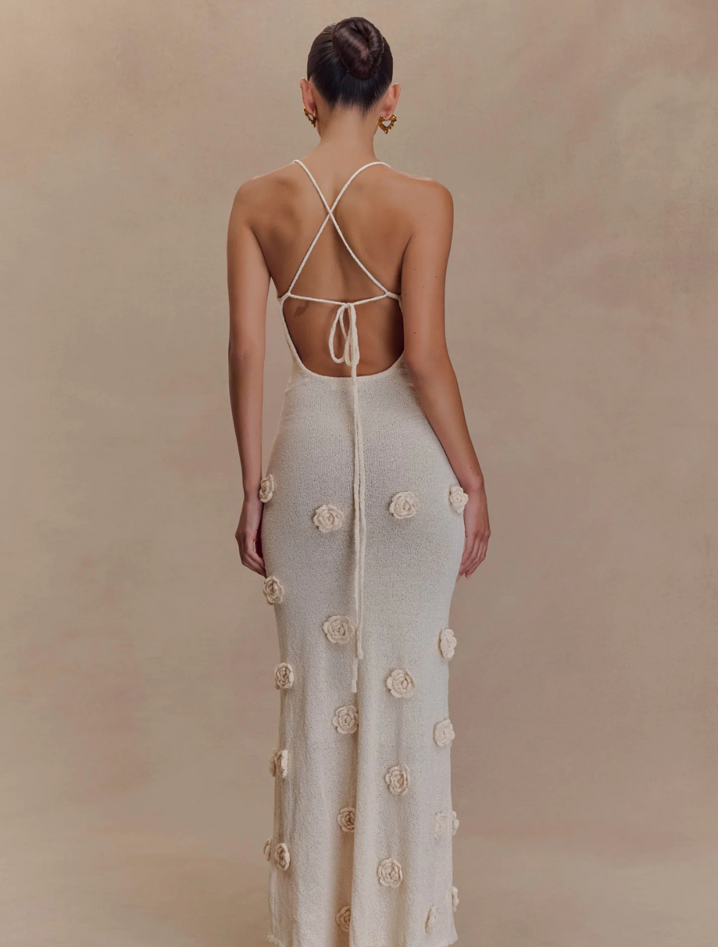 Vestido Longo em Crochê Milena