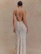 Vestido Longo em Crochê Milena