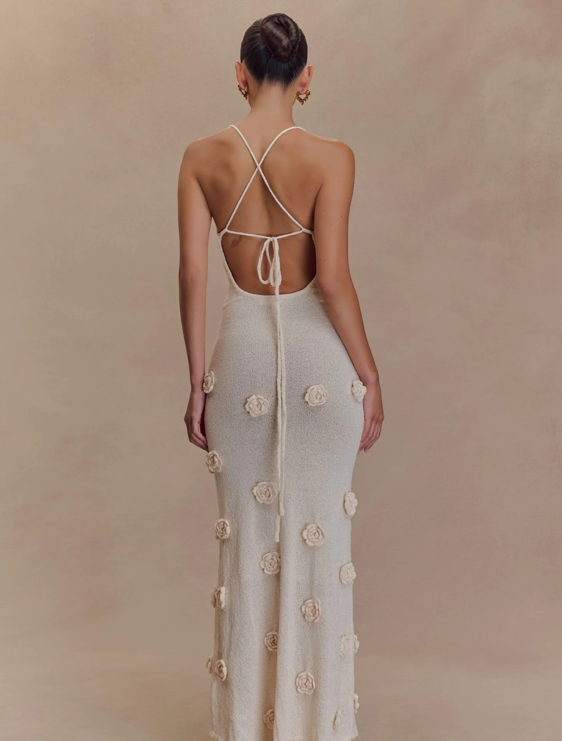 Vestido Longo em Crochê Milena