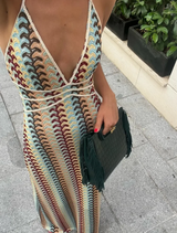 Vestido de Verão Maxi Fiorella