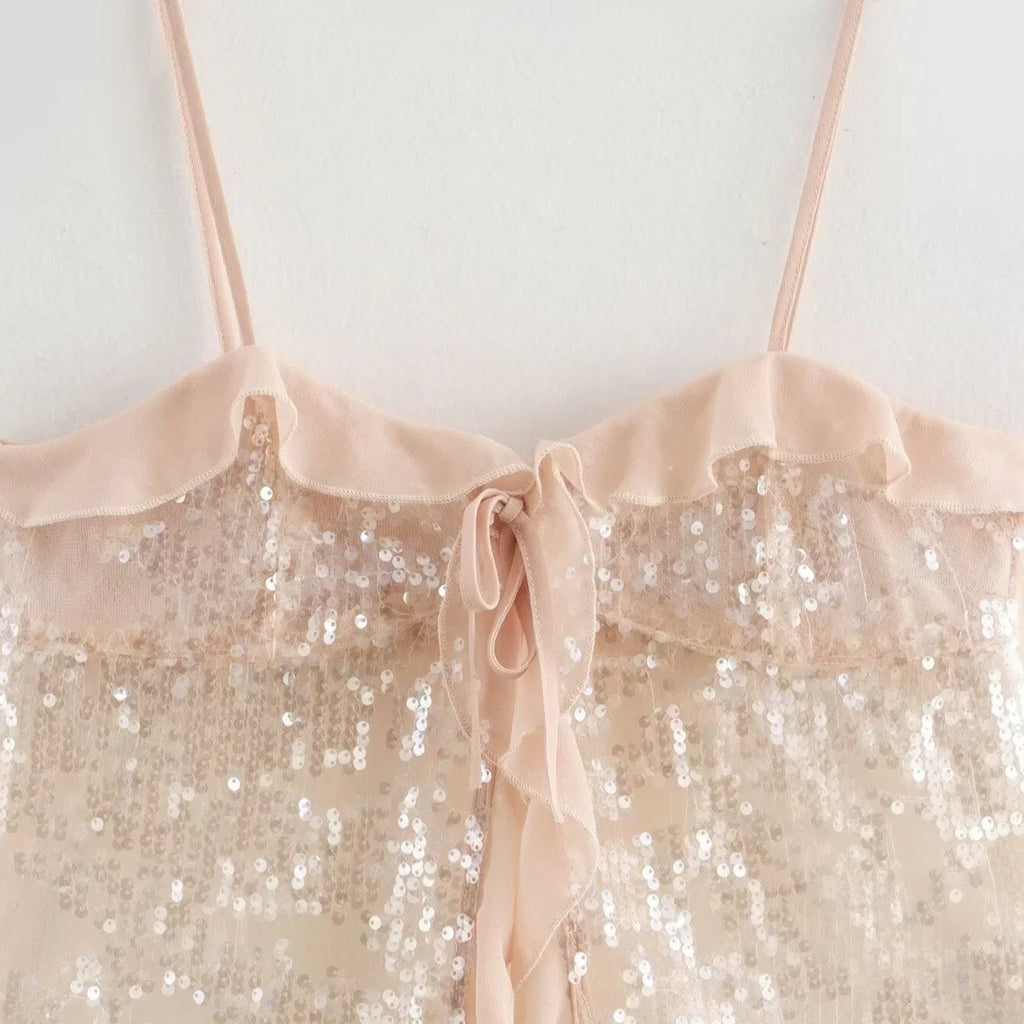 Blusa Paetê Lumière