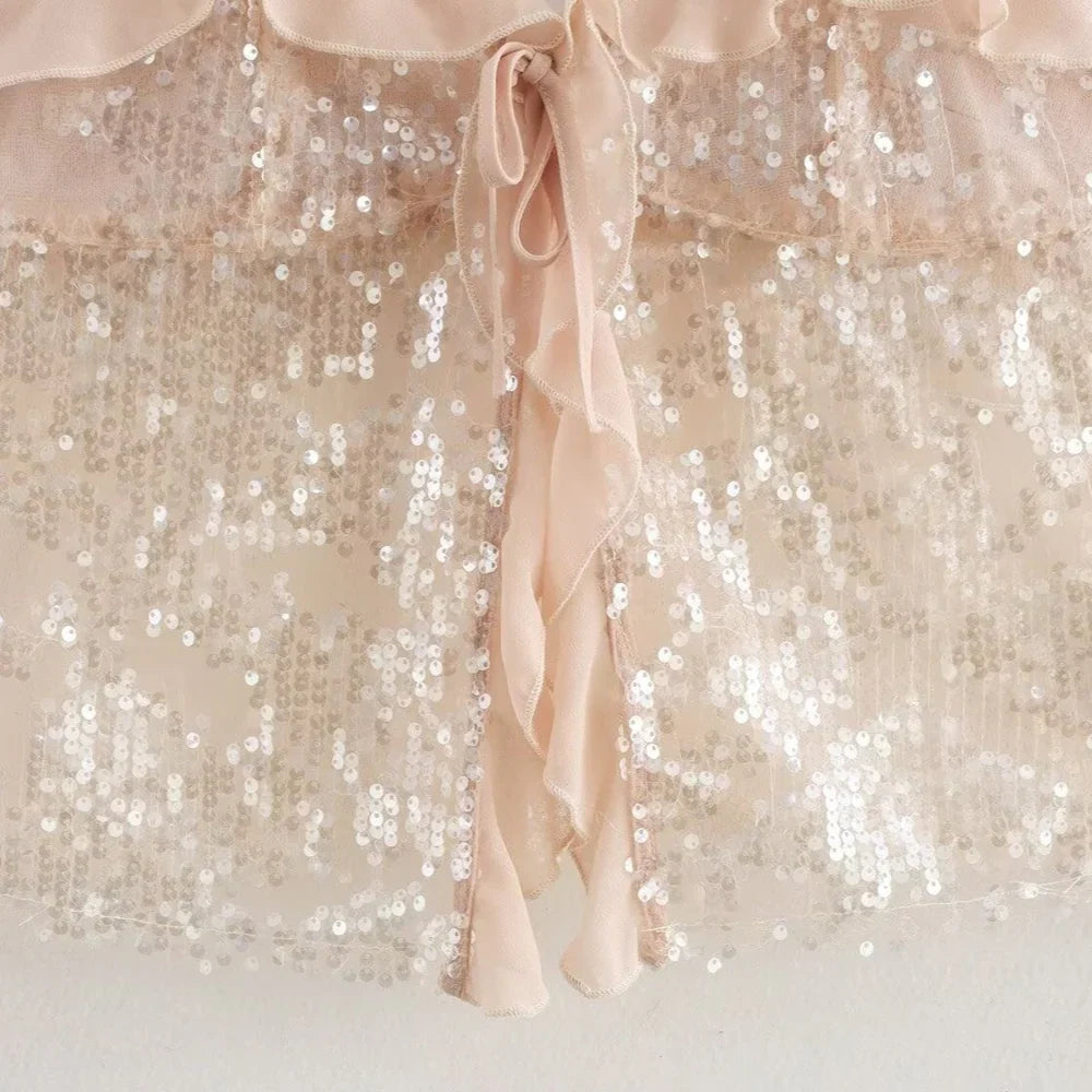 Blusa Paetê Lumière